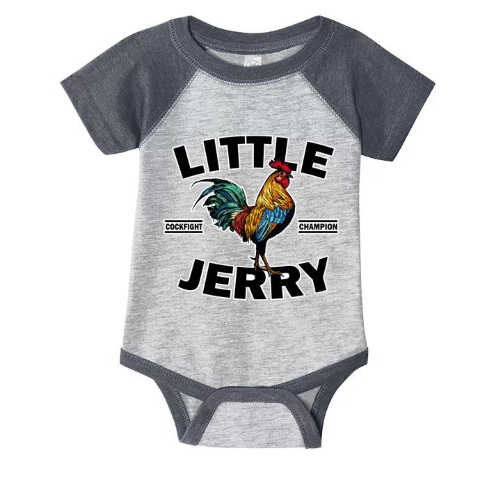 Little Jerry Cockfight Champion Infant Baby Jersey Bodysuit