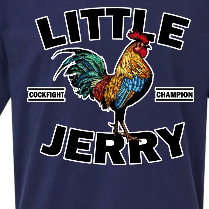 Little Jerry Cockfight Champion Sueded Cloud Jersey T-Shirt