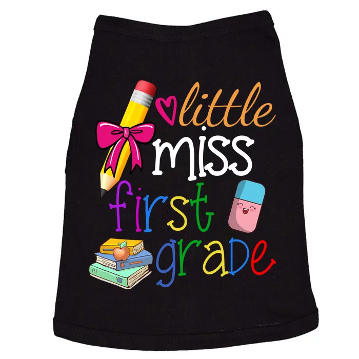 Little Miss First Grade Doggie Tank