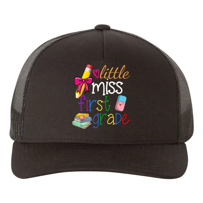 Little Miss First Grade Yupoong Adult 5-Panel Trucker Hat