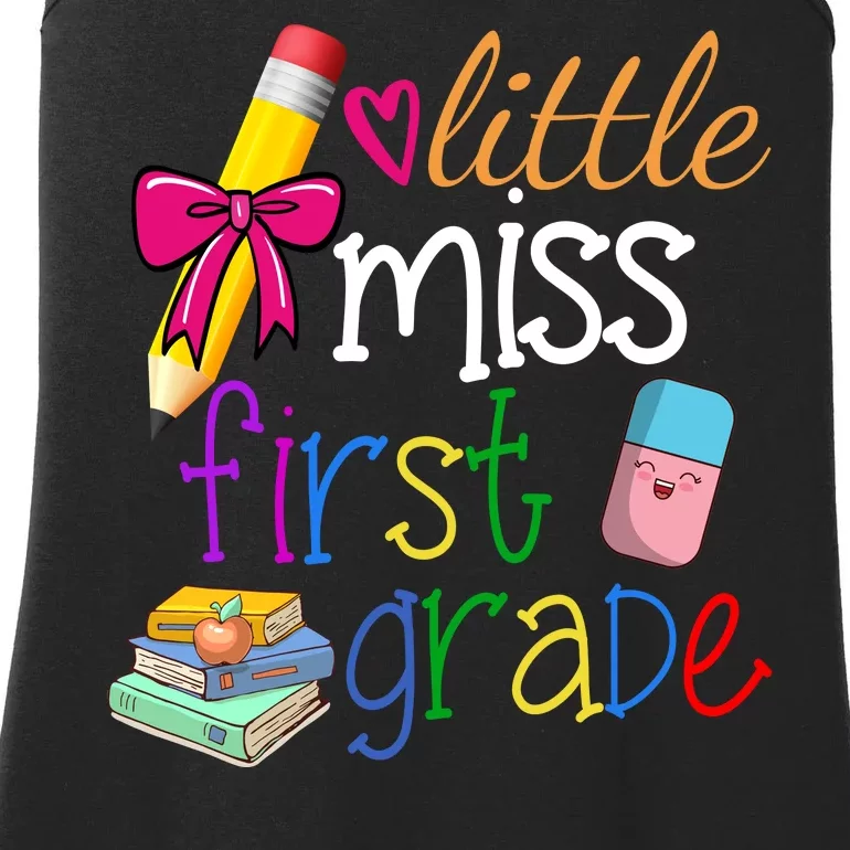 Little Miss First Grade Ladies Essential Tank