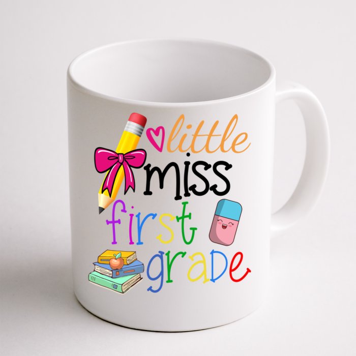 Little Miss First Grade Front & Back Coffee Mug