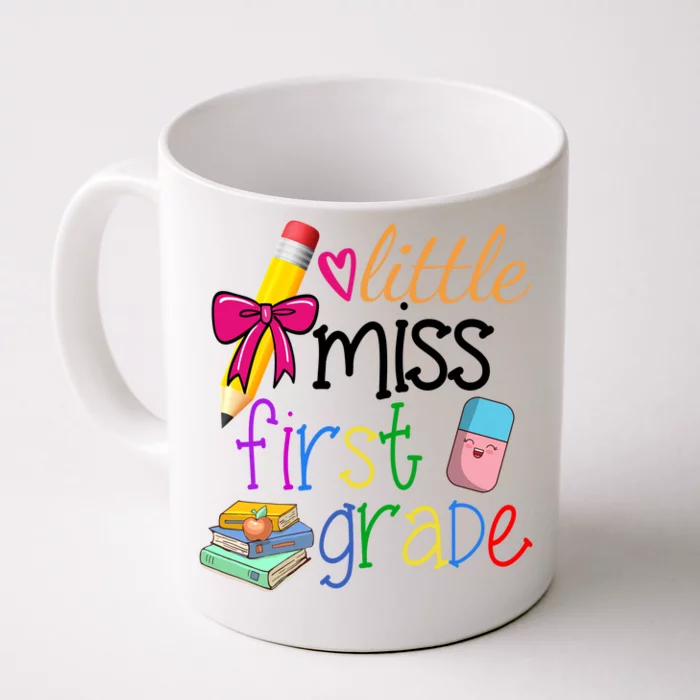 Little Miss First Grade Front & Back Coffee Mug