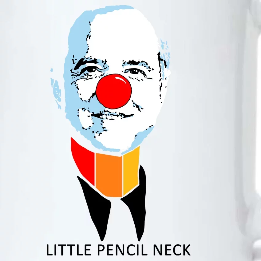 Little Pencil Neck Clown Pro Donald Trump Black Color Changing Mug