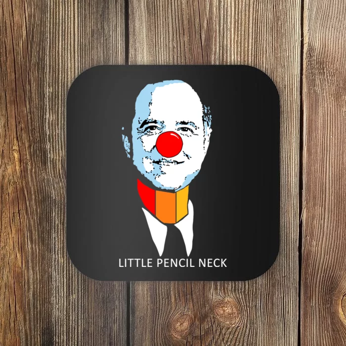 Little Pencil Neck Clown Pro Donald Trump Coaster