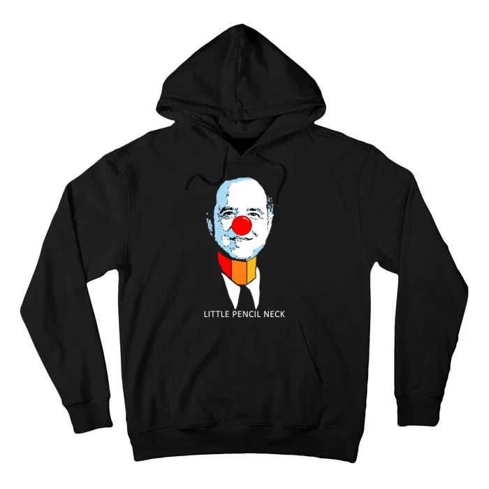 Little Pencil Neck Clown Pro Donald Trump Tall Hoodie