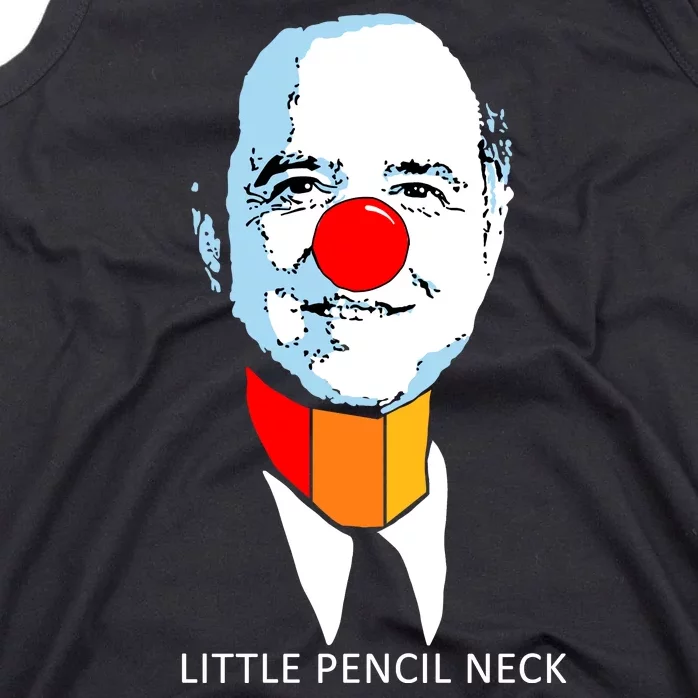 Little Pencil Neck Clown Pro Donald Trump Tank Top