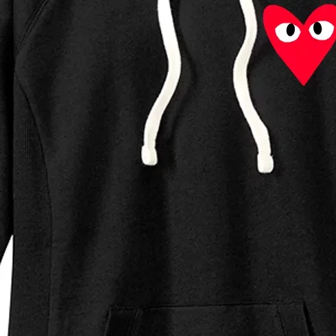 Little Pocket Heart Cute Women's Fleece Hoodie