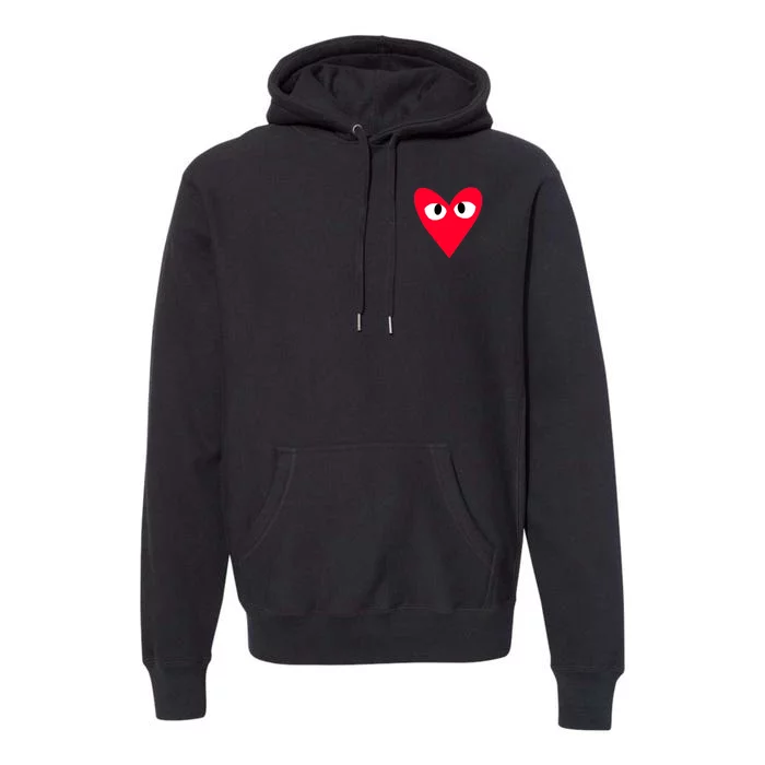 Little Pocket Heart Cute Premium Hoodie