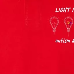 Light It Up Red Autism Acceptance Softstyle Adult Sport Polo