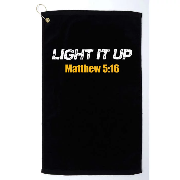 Light It UP Platinum Collection Golf Towel