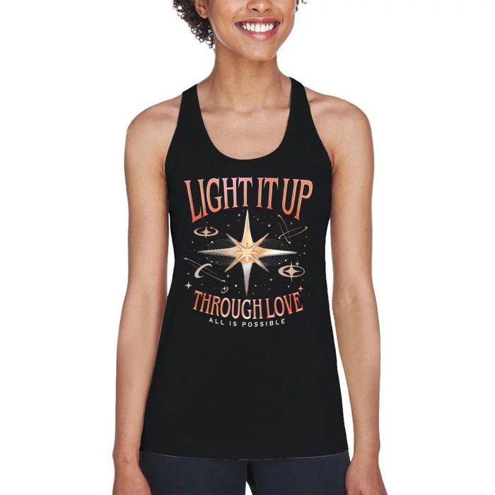 Light It Up Bryce Quinlan Women's Racerback Tank