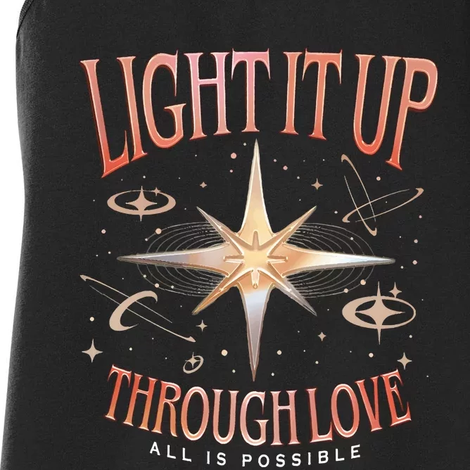 Light It Up Bryce Quinlan Women's Racerback Tank