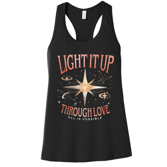 Light It Up Bryce Quinlan Women's Racerback Tank