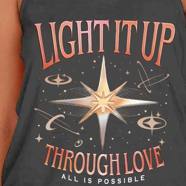 Light It Up Bryce Quinlan Women's Knotted Racerback Tank