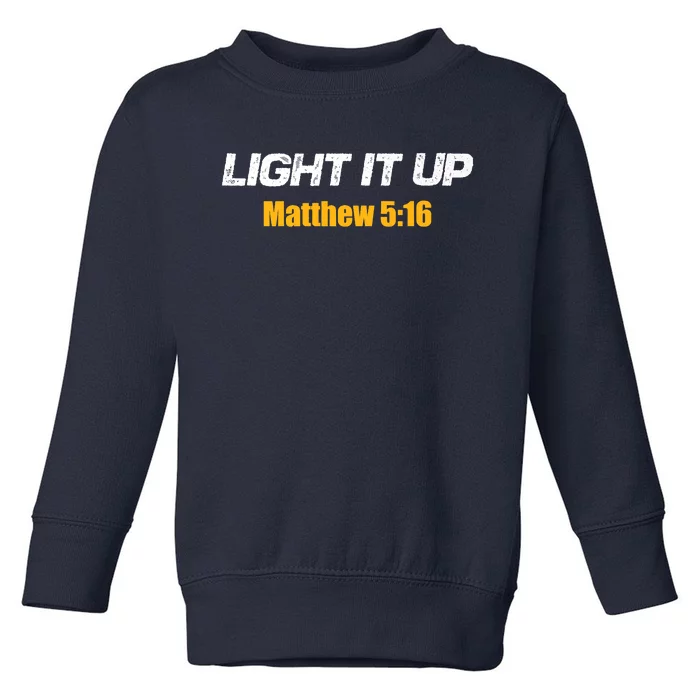 Light It UP Premium Toddler Sweatshirt