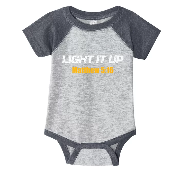 Light It UP Premium Infant Baby Jersey Bodysuit