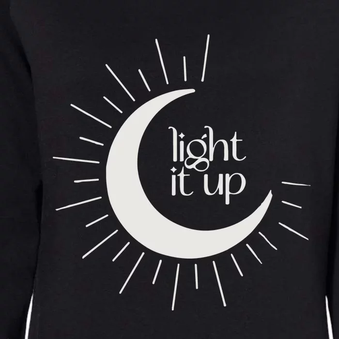 Light It Up Velaris Crescent City House Of Earth Womens California Wash Sweatshirt