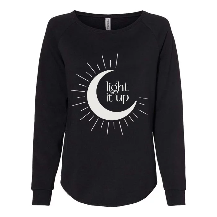 Light It Up Velaris Crescent City House Of Earth Womens California Wash Sweatshirt