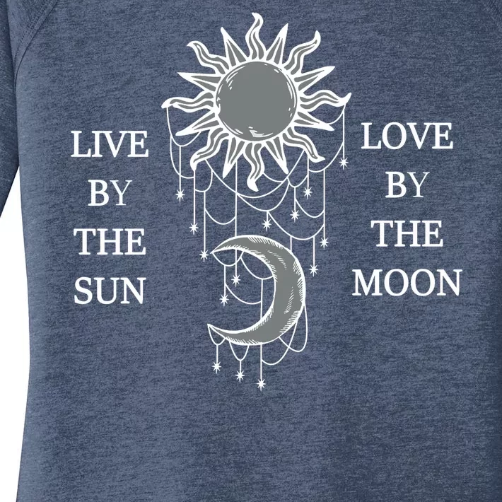 Live By The Sun Love By The Moon Women's Perfect Tri Tunic Long Sleeve Shirt