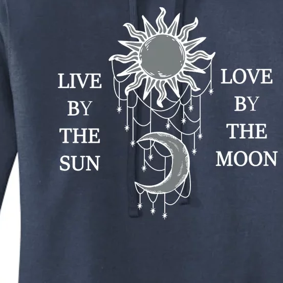 Live By The Sun Love By The Moon Women's Pullover Hoodie