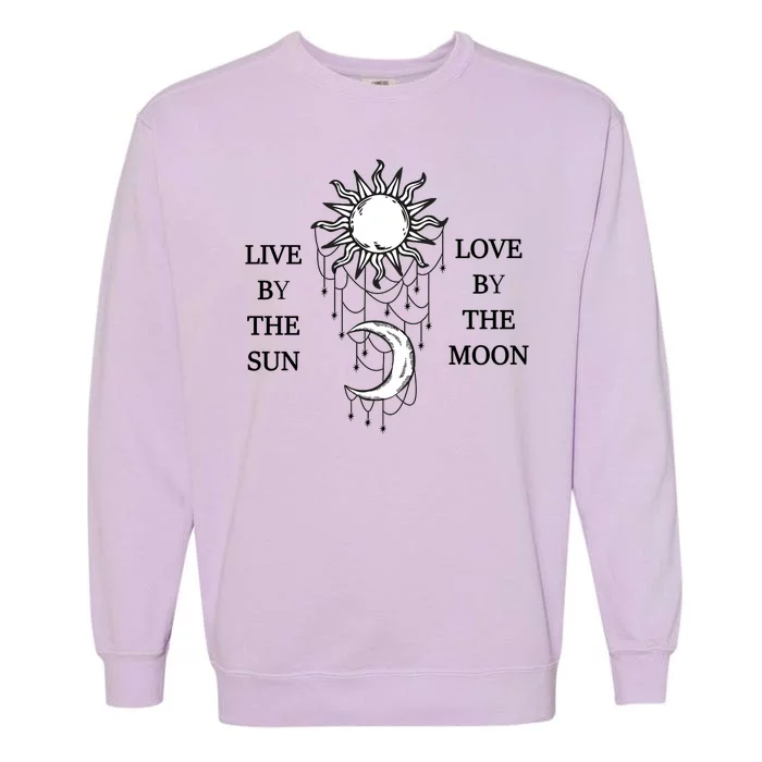 Live By The Sun Love By The Moon Garment-Dyed Sweatshirt