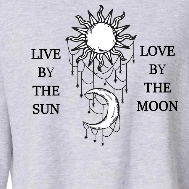 Live By The Sun Love By The Moon Cropped Pullover Crew