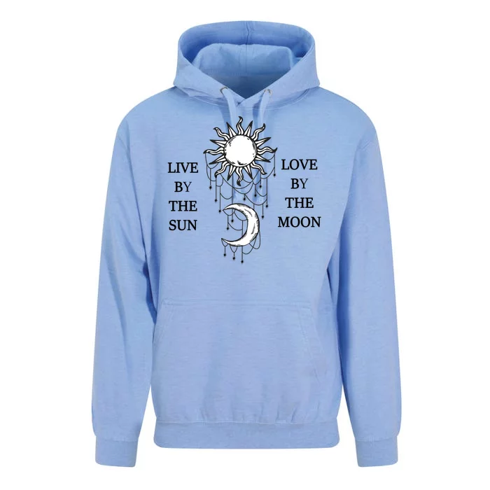 Live By The Sun Love By The Moon Unisex Surf Hoodie