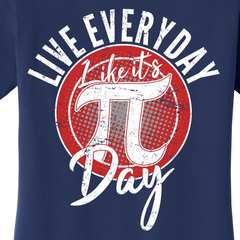 Live Everyday Like It's PI 3.14 Day Women's T-Shirt