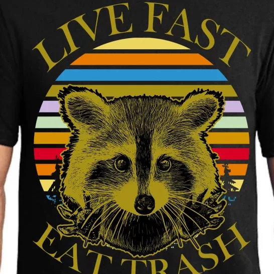 Live Fast Eat Trash Pajama Set