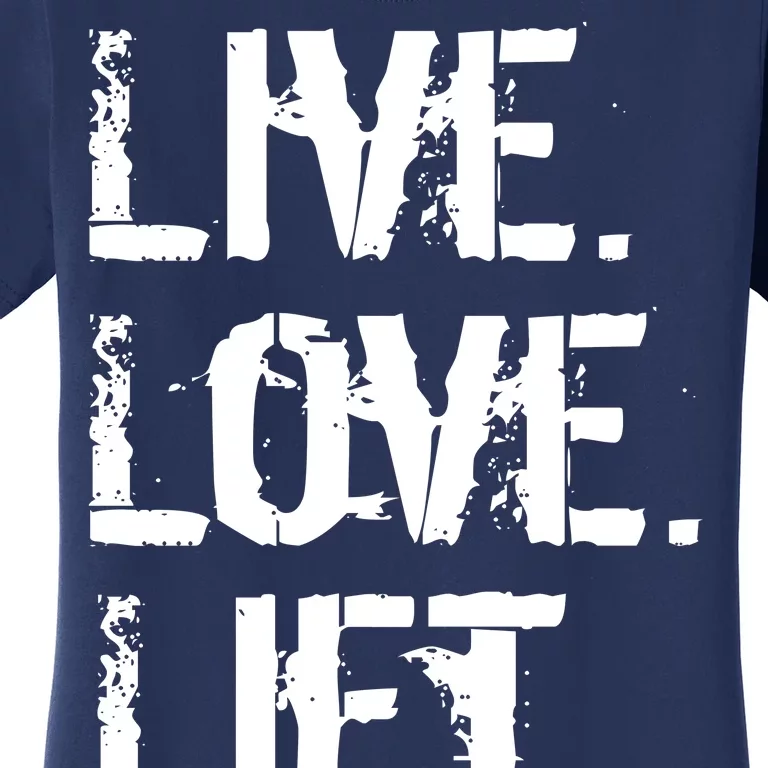 Live Love Lift Retro Fitness Women's T-Shirt