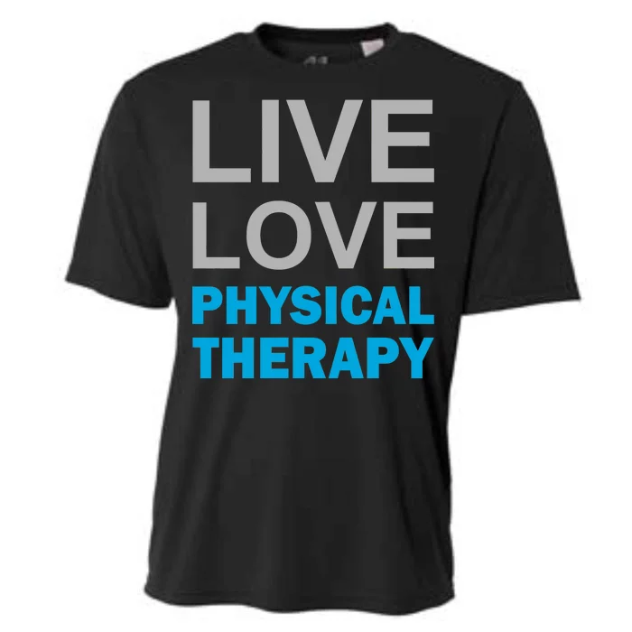 Live Love Physical Therapy Cooling Performance Crew T-Shirt