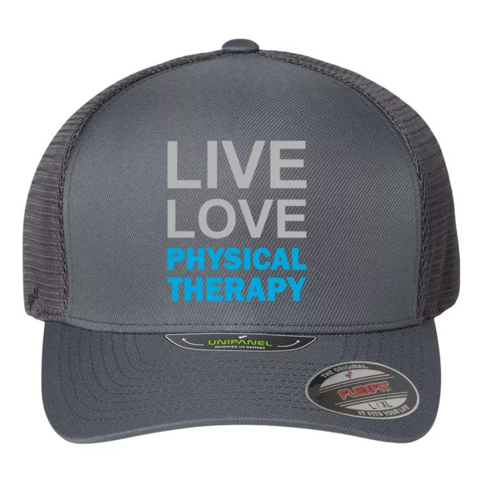 Live Love Physical Therapy Flexfit Unipanel Trucker Cap