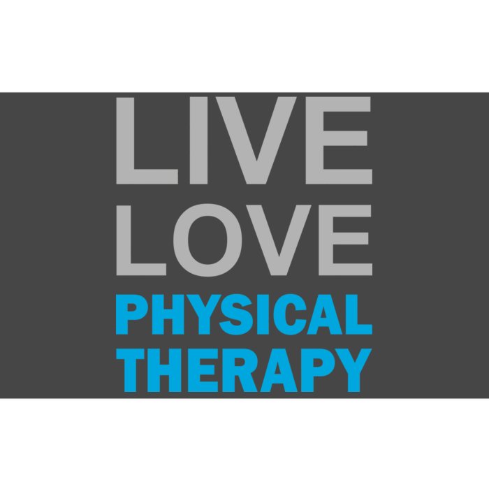 Live Love Physical Therapy Bumper Sticker