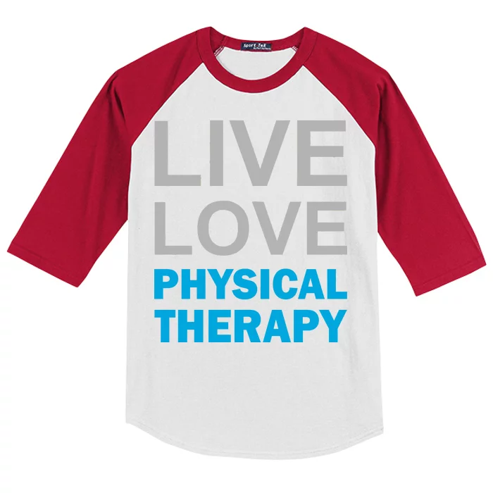 Live Love Physical Therapy Kids Colorblock Raglan Jersey