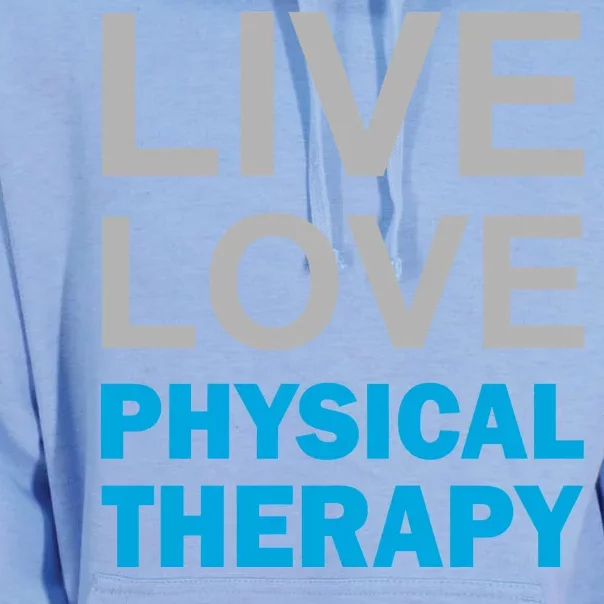 Live Love Physical Therapy Unisex Surf Hoodie