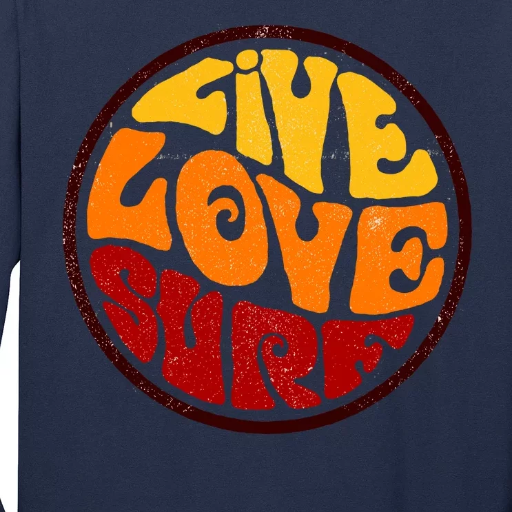 Live Love Surf Long Sleeve Shirt