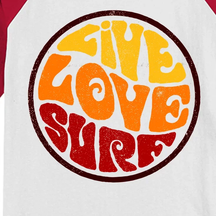 Live Love Surf Kids Colorblock Raglan Jersey