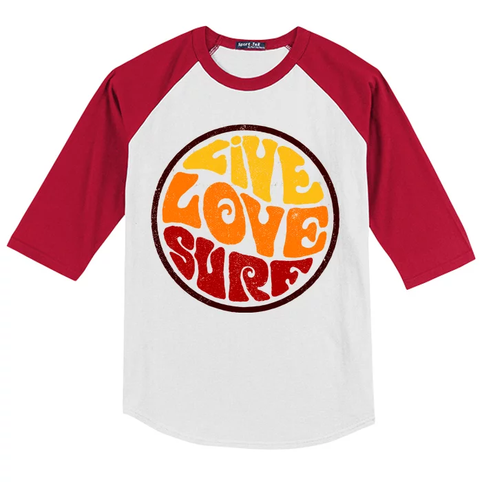 Live Love Surf Kids Colorblock Raglan Jersey