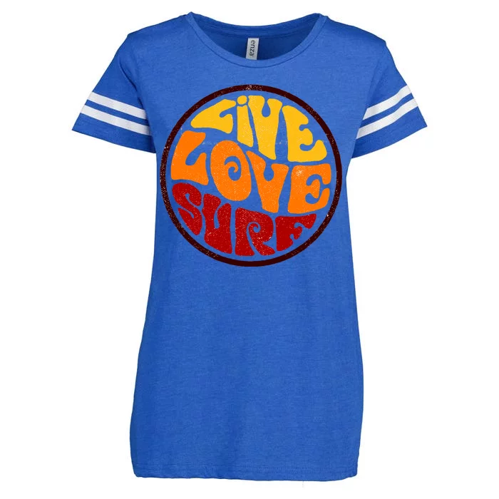 Live Love Surf Enza Ladies Jersey Football T-Shirt