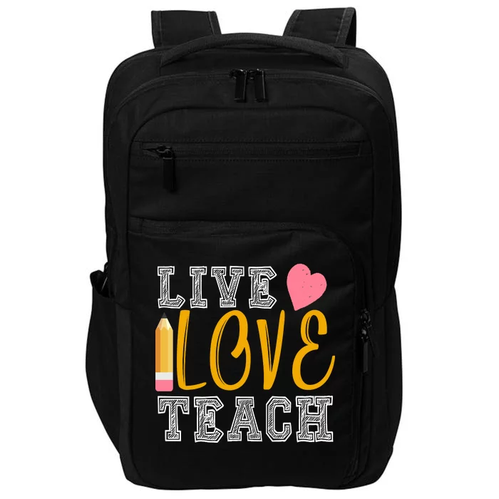 Live Love Teach Impact Tech Backpack