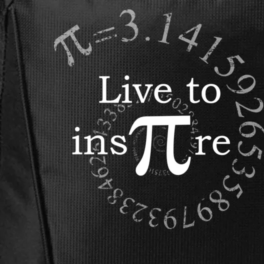 Live To InsPIre Pi Day City Backpack