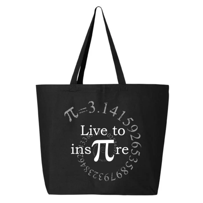 Live To InsPIre Pi Day 25L Jumbo Tote