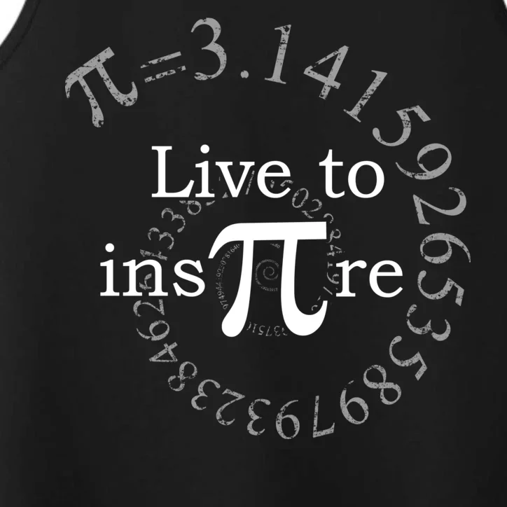 Live To InsPIre Pi Day Performance Tank