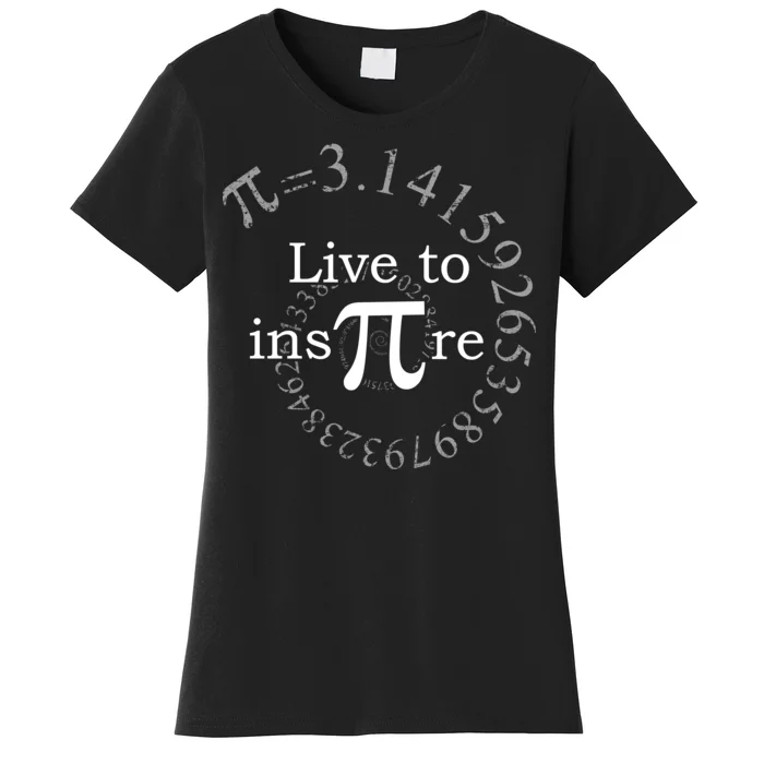 Live To InsPIre Pi Day Women's T-Shirt