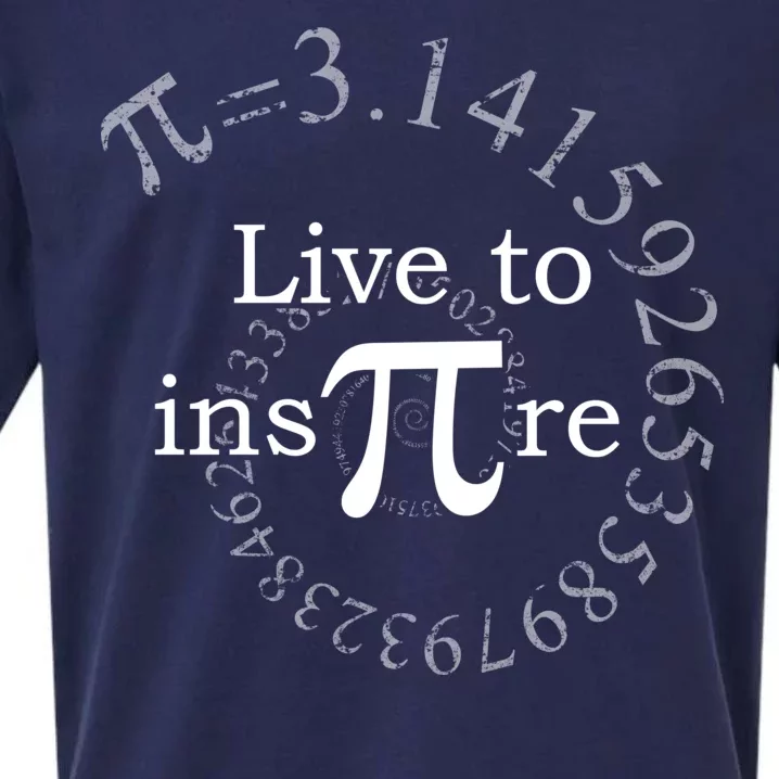 Live To InsPIre Pi Day Sueded Cloud Jersey T-Shirt