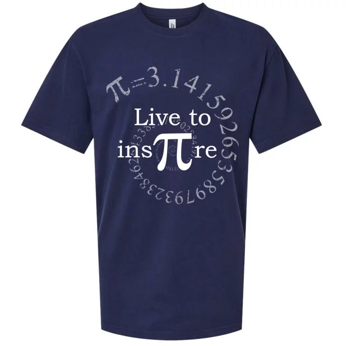 Live To InsPIre Pi Day Sueded Cloud Jersey T-Shirt