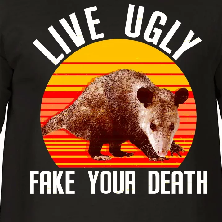 Live Ugly Fake Your Death Comfort Colors T-Shirt