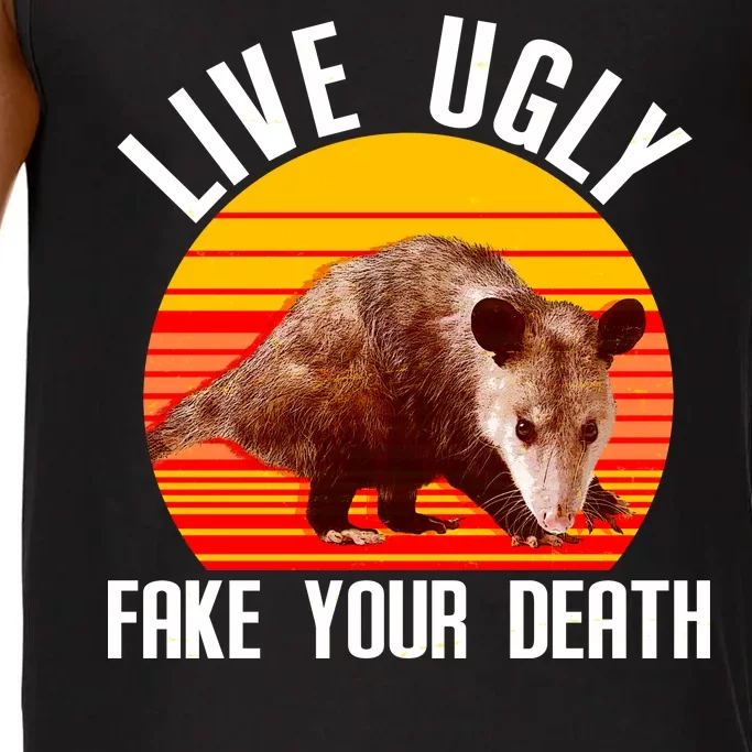 Live Ugly Fake Your Death Comfort Colors® Tank Top