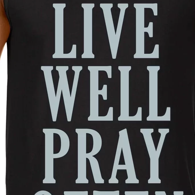 Live Well Pray Often Comfort Colors® Tank Top